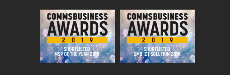 two shortlisted awards comms business awards